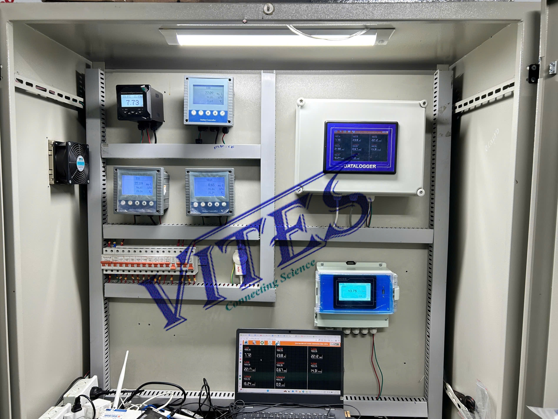 HOÀN THÀNH LẮP ĐẶT TRẠM QUAN TRẮC NƯỚC THẢI TỰ ĐỘNG CHO CÔNG TY CỔ PHẦN GIẤY HẢI PHÒNG HAPACO