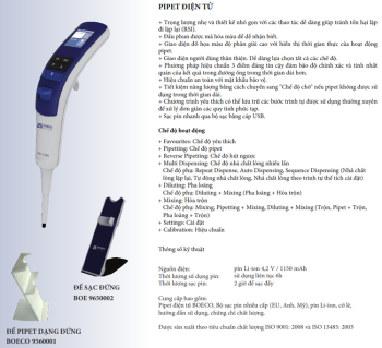 Pipet điện tử Boeco