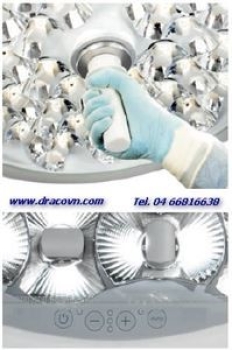 Đèn mổ hai nhánh treo trần